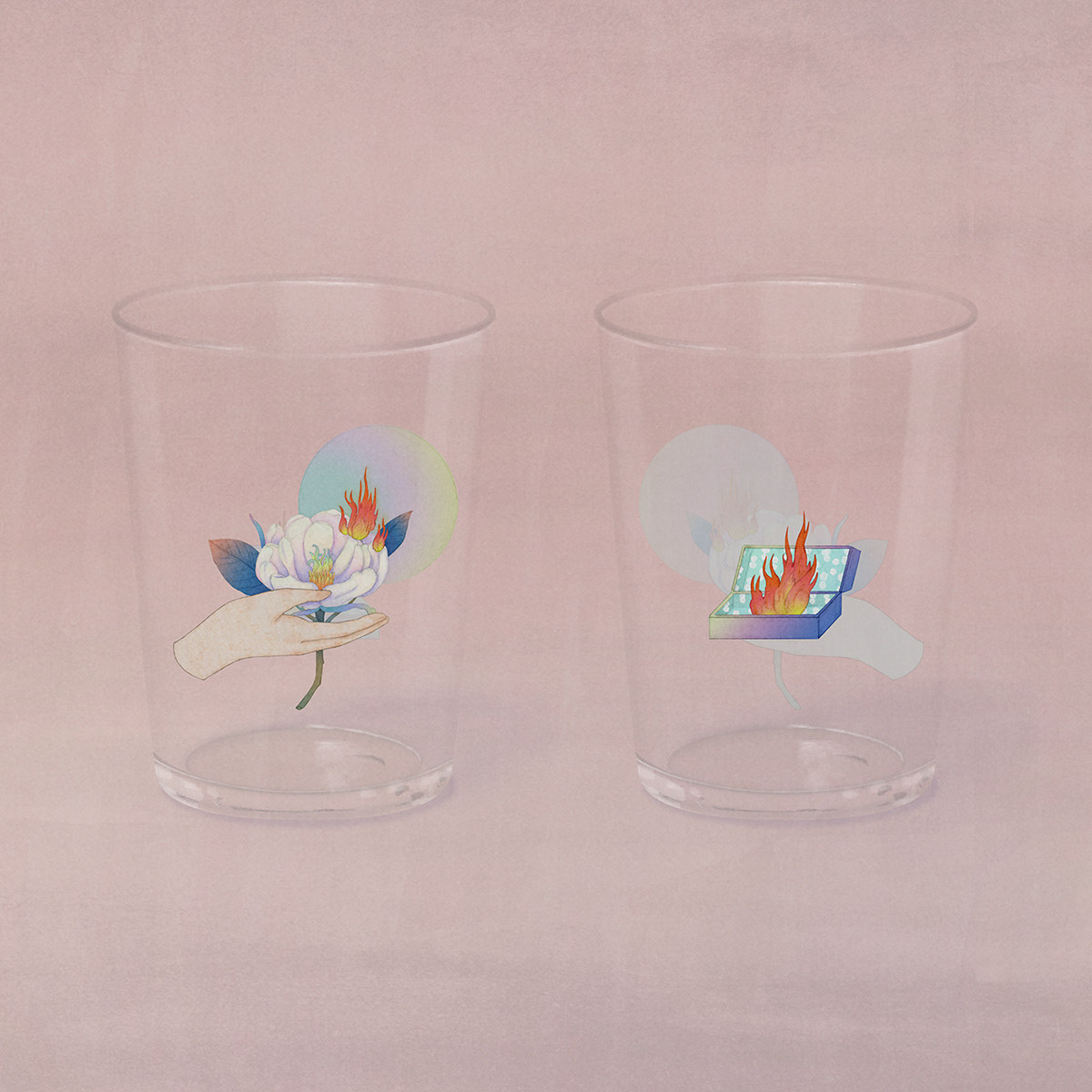 Delicately Illustrated Glassware By Whooli Chen And Di Chun Chen (3)
