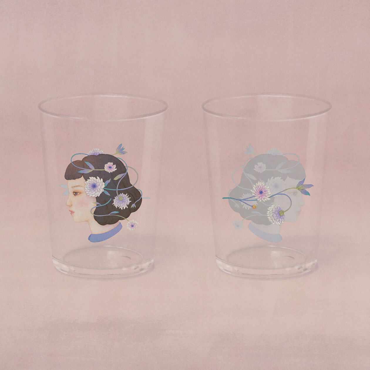 Delicately Illustrated Glassware By Whooli Chen And Di Chun Chen (7)