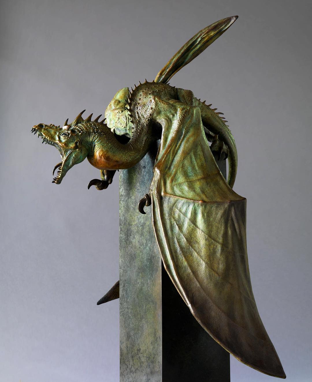 Exquisite Wildlife Bronze Sculptures By Nick Bibby (12)