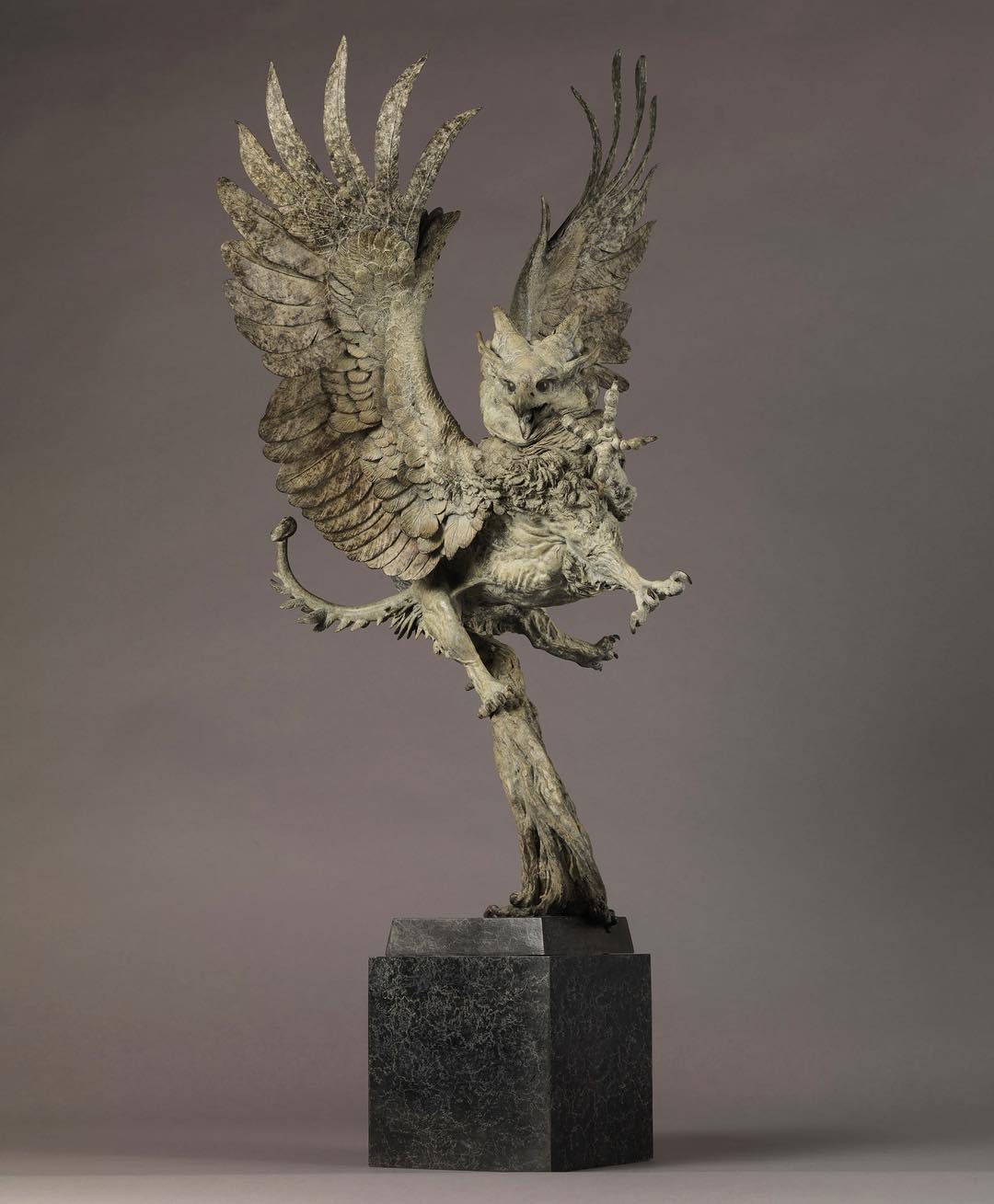 Exquisite Wildlife Bronze Sculptures By Nick Bibby (8)