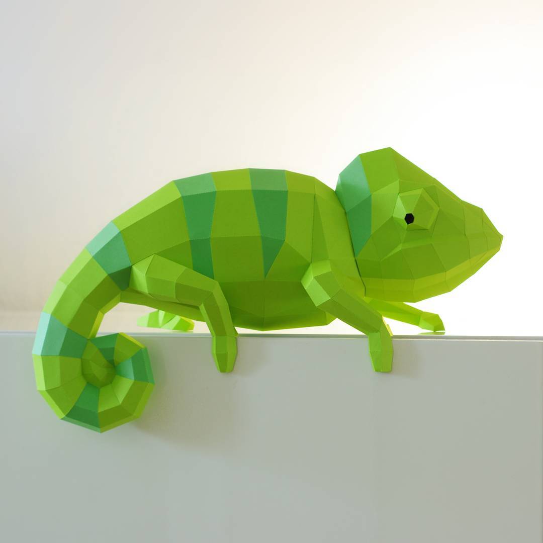 Geometric Animal Paper Sculptures By Wolfram Kampffmeyer (18)