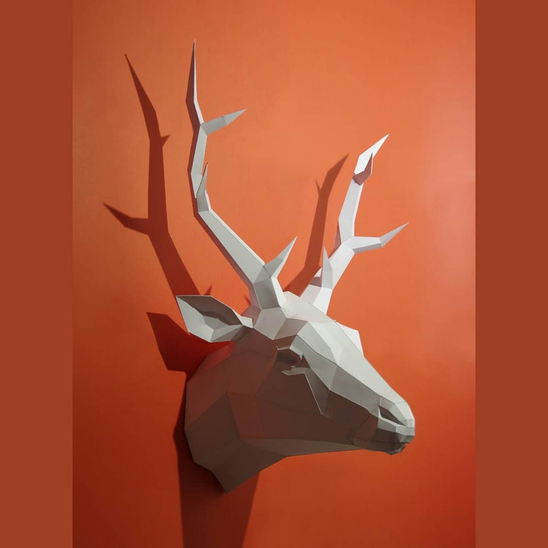Geometric Animal Paper Sculptures By Wolfram Kampffmeyer (19)