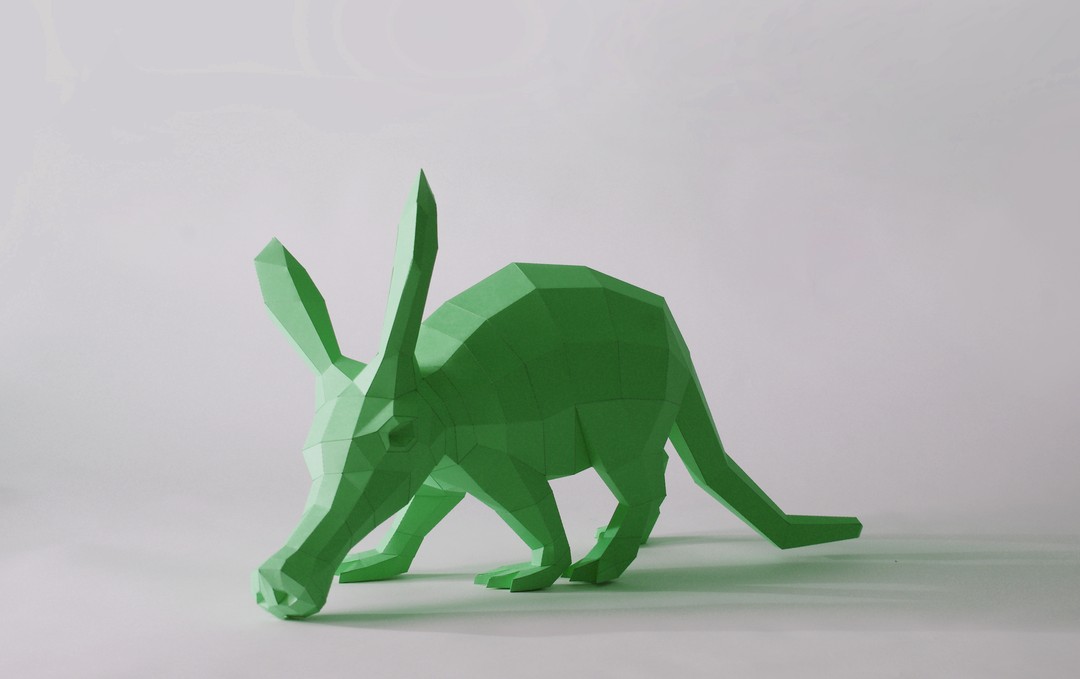 Geometric Animal Paper Sculptures By Wolfram Kampffmeyer (23)