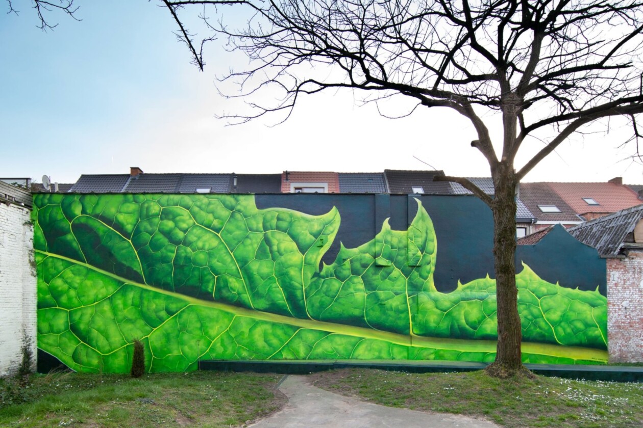Giant Leafy Murals By Adele Renault (3)