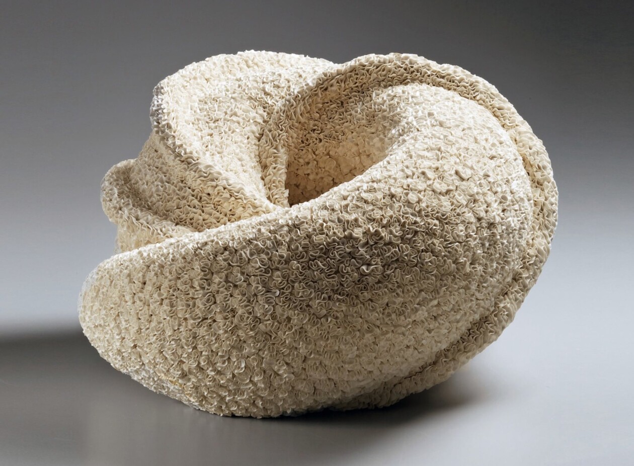 Intricately Coiled Porcelain Sculptures By Hattori Makiko (3)