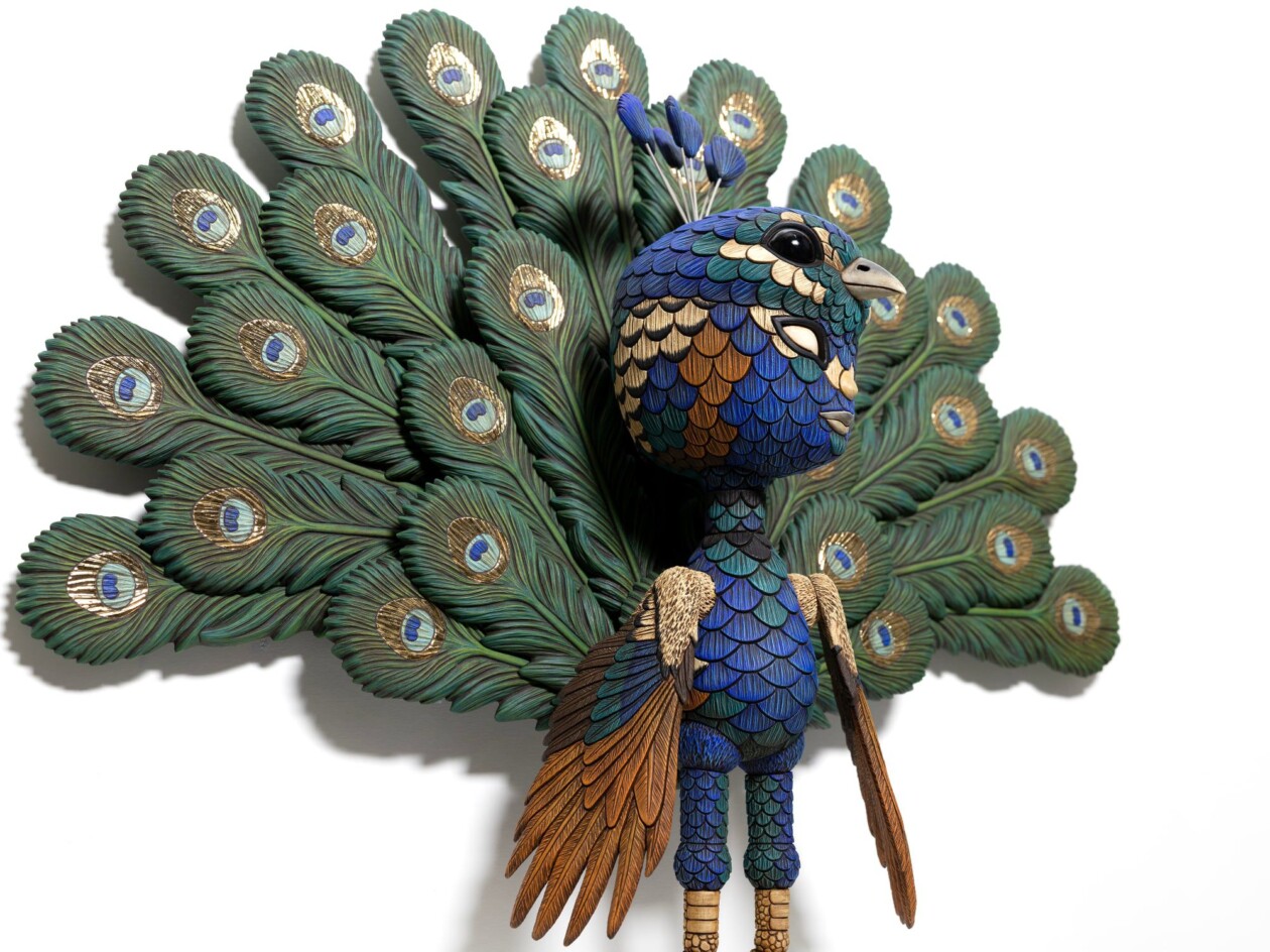 Marvelous Anthropomorphized Bird Sculptures By Calvin Ma (11)