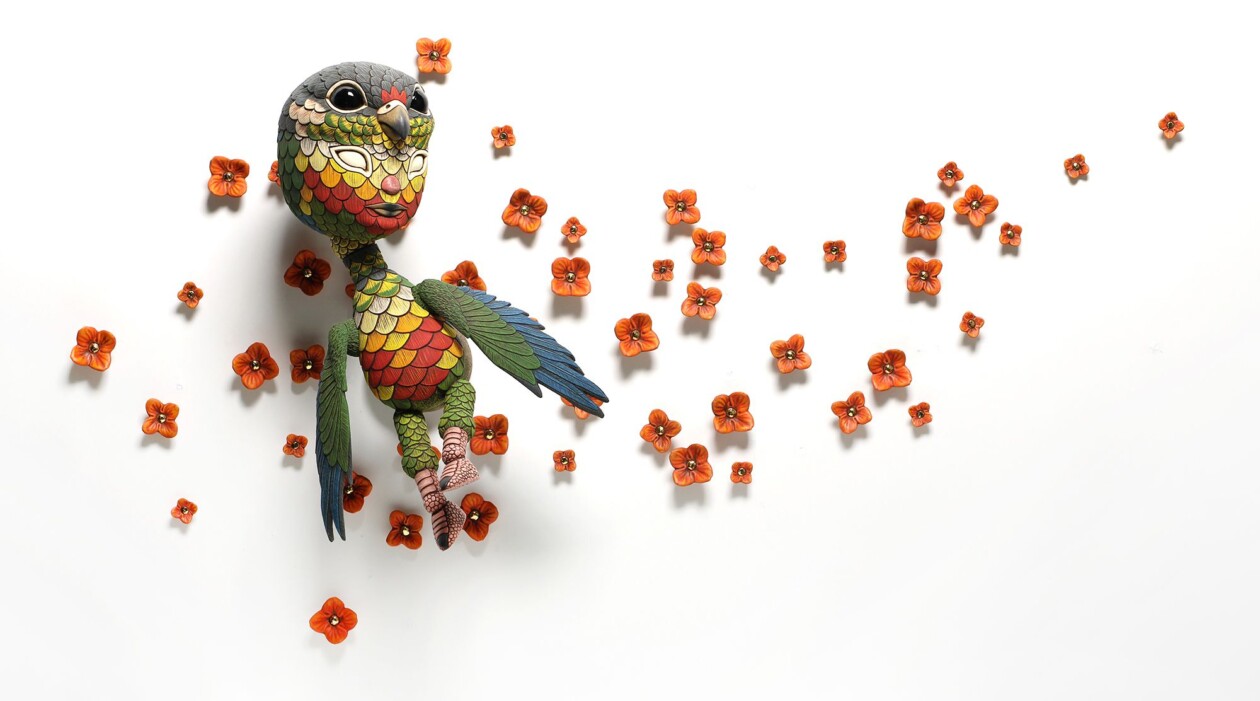 Marvelous Anthropomorphized Bird Sculptures By Calvin Ma (19)