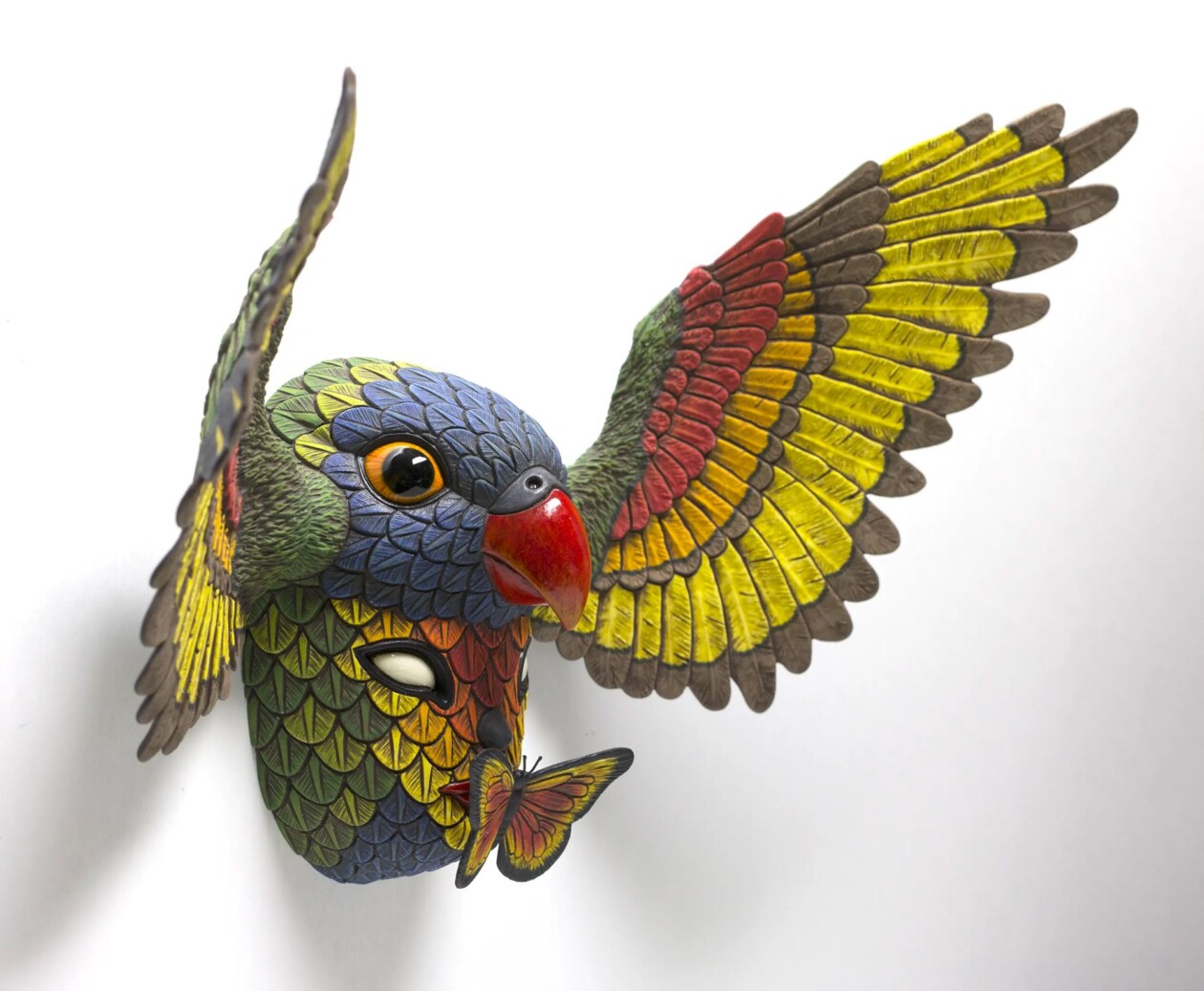 Marvelous Anthropomorphized Bird Sculptures By Calvin Ma (2)