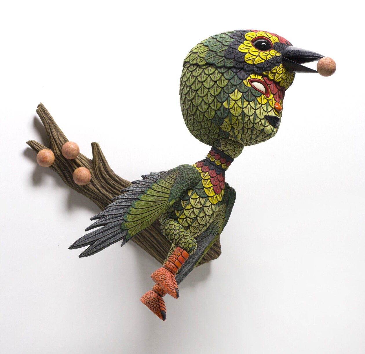 Marvelous Anthropomorphized Bird Sculptures By Calvin Ma (9)