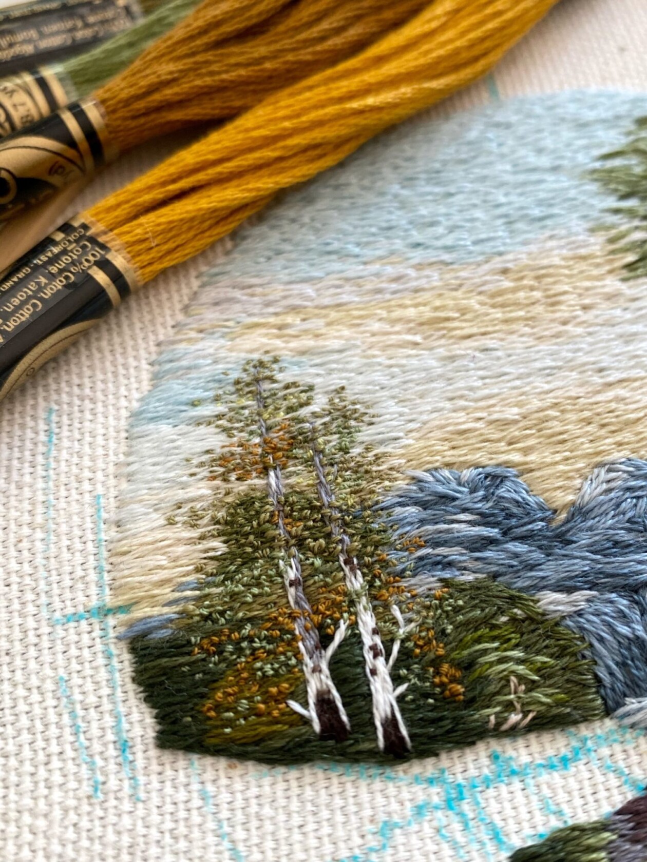 Wonderful Impressionistic Landscape Embroideries By Cassandra Dias (8)