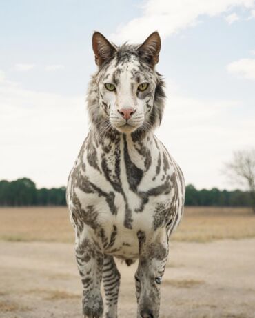 Joann: AI-generated fantastic feline chimera creatures
