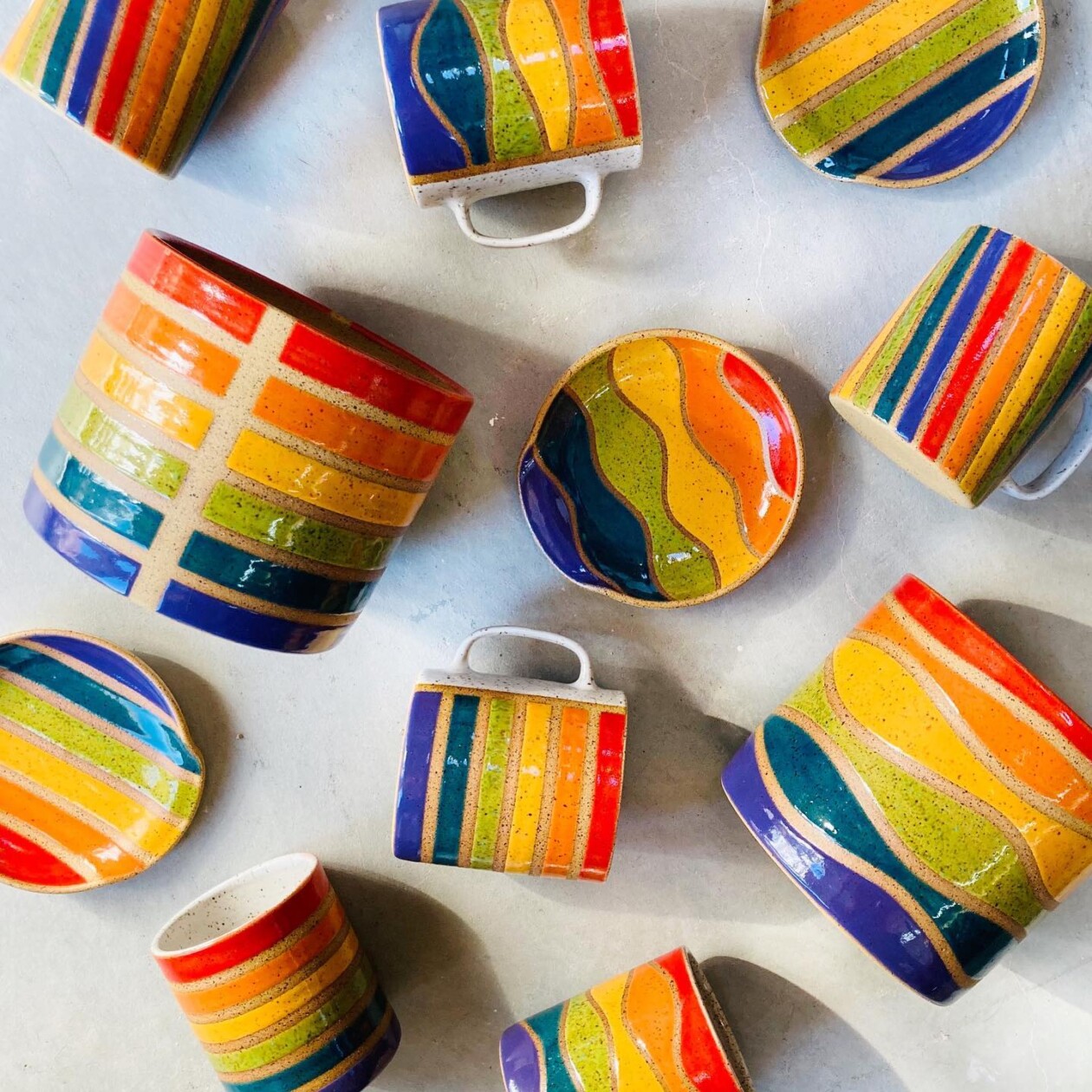 Colorful Ceramics By Liz Cohen (5)