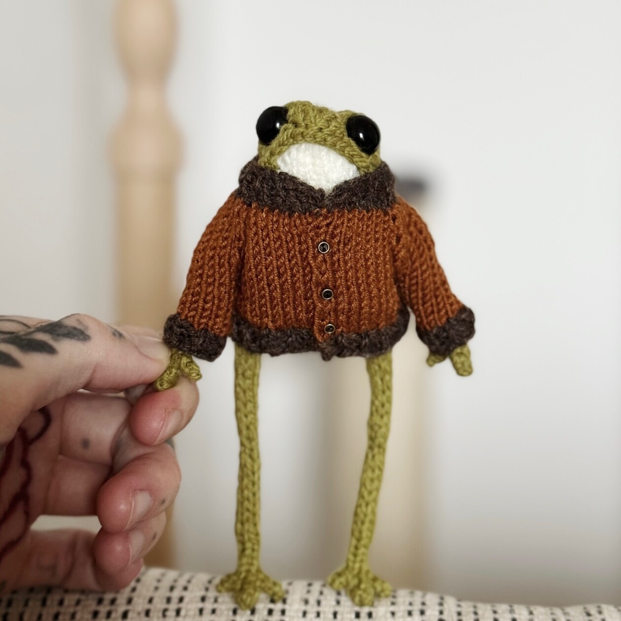 Enchanting Anthropomorphized Frog Crochet Patterns By Elliot (24)