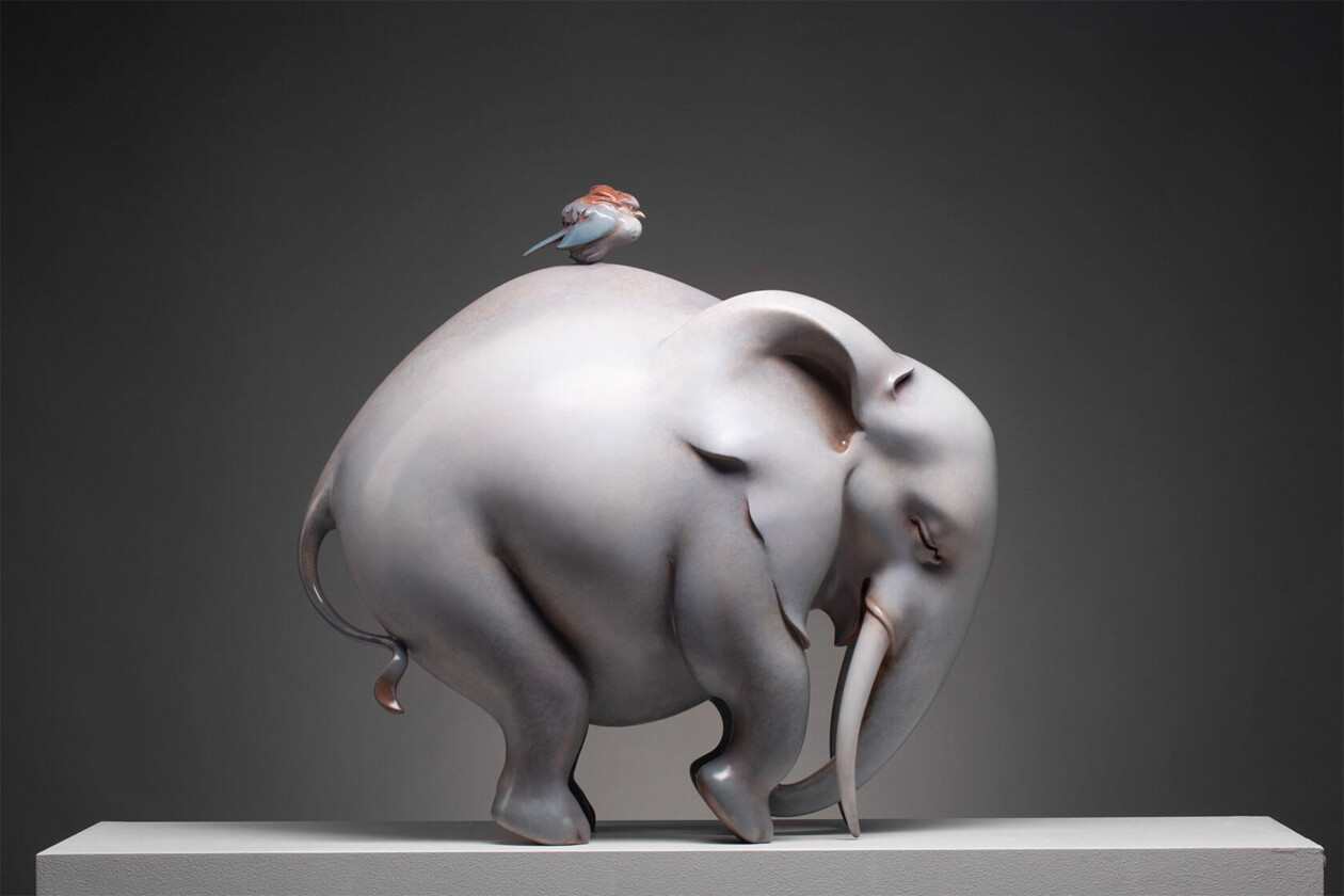Formidable Animal Sculptures By Zhao Kai (5)