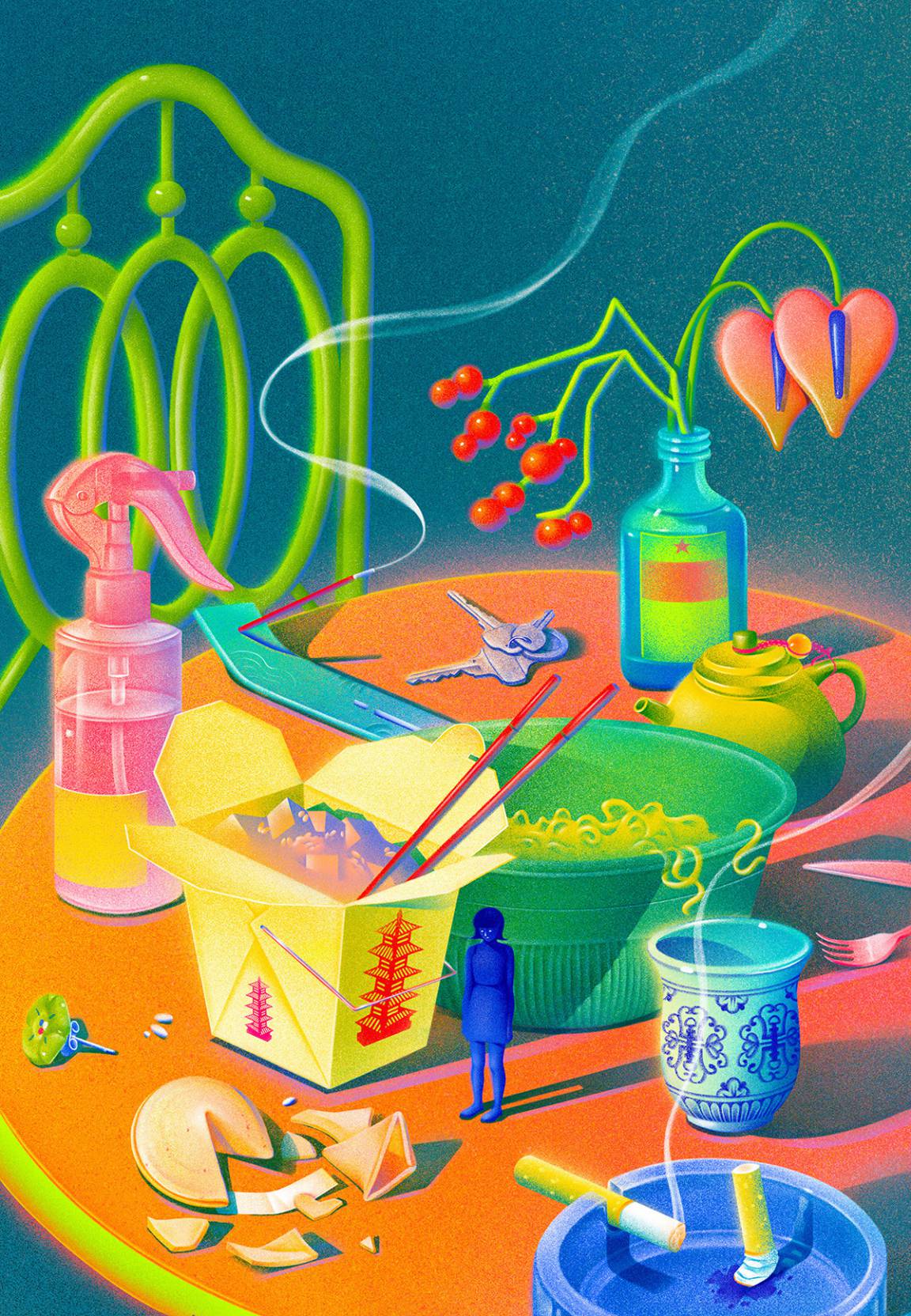 Intricate And Vibrant Surreal Illustrations By Wenjing Yang (6)