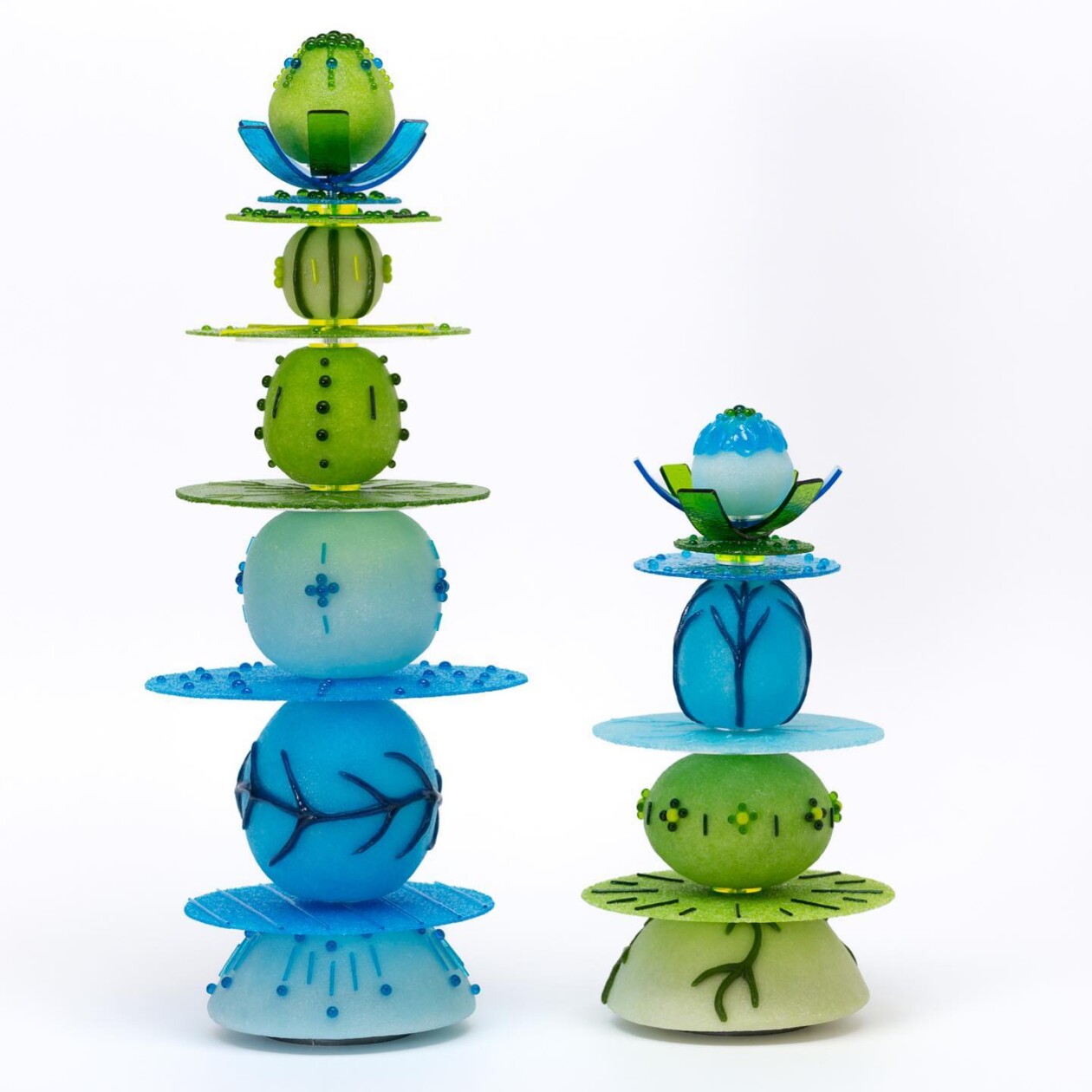 Organic Inspired Glass Sculptures By Julie Light (20)