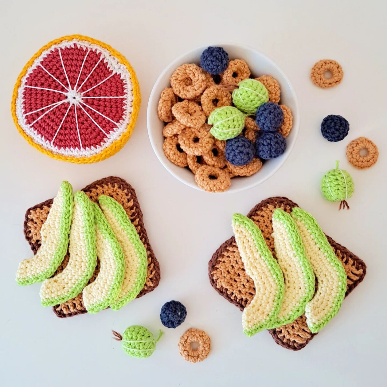 Whimsical Food Crochet Sculptures By Maria Skog (16)