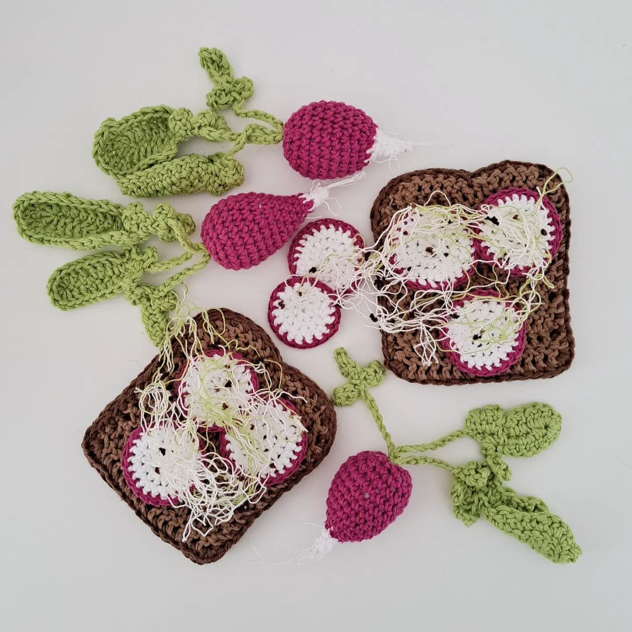 Whimsical Food Crochet Sculptures By Maria Skog (5)