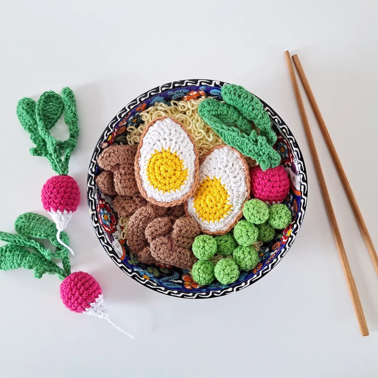 Whimsical Food Crochet Sculptures By Maria Skog (8)