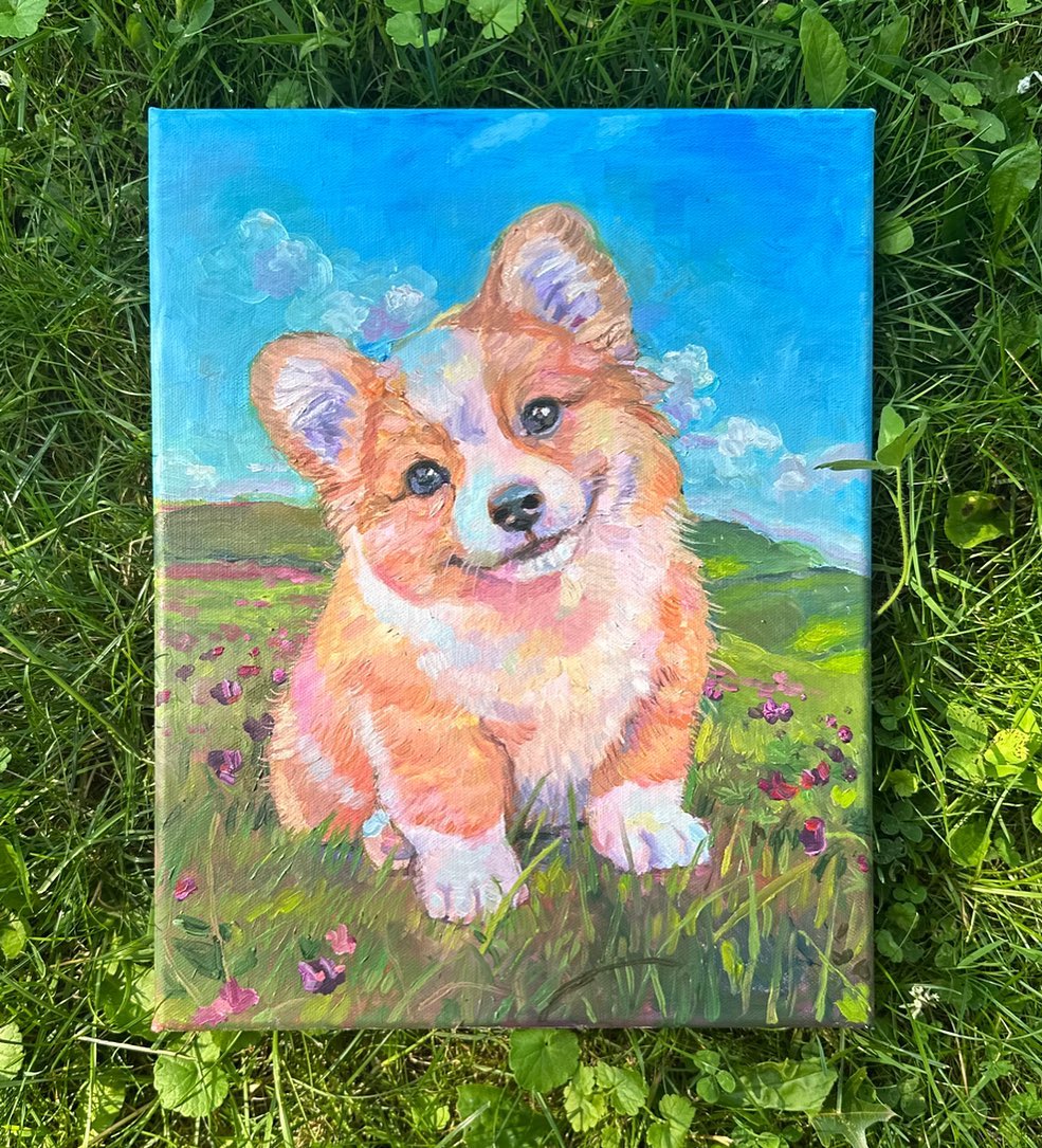 Cute And Lovely Oil And Acrylic Paintings Of Animals By Emily Dunlap (4)