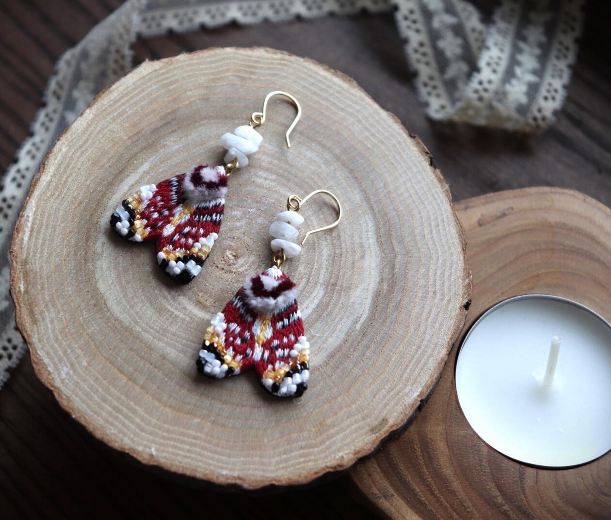 Eye Catching Handmade Embroidered Earrings By Vivaembr (25)