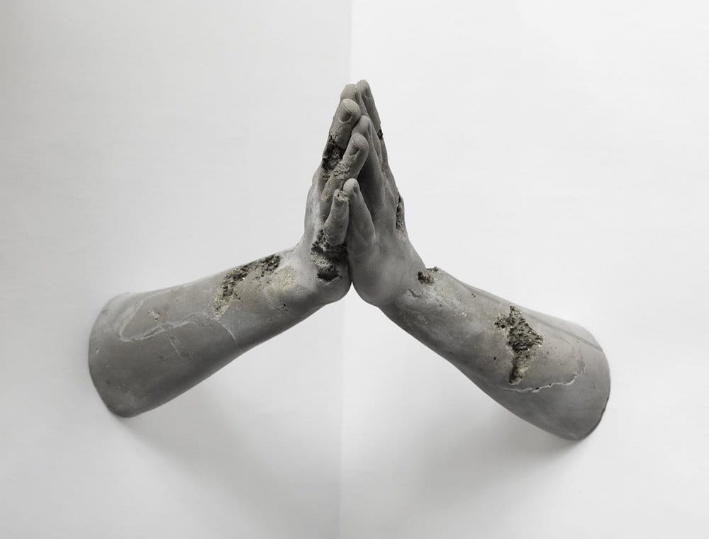 Life Size Human Figure Hydrostone Sculptures By Daniel Arsham (3)