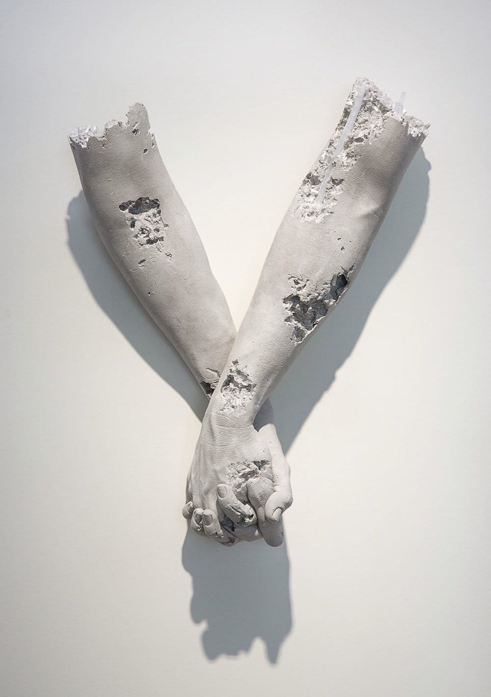Life Size Human Figure Hydrostone Sculptures By Daniel Arsham (6)