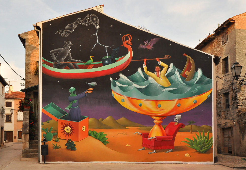Surreal Murals By Waone (2)
