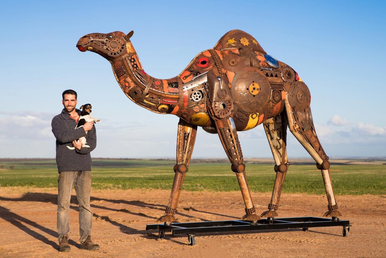 Amazingly Realistic Animal Scrap Metal Sculptures By Jordan Sprigg (10)