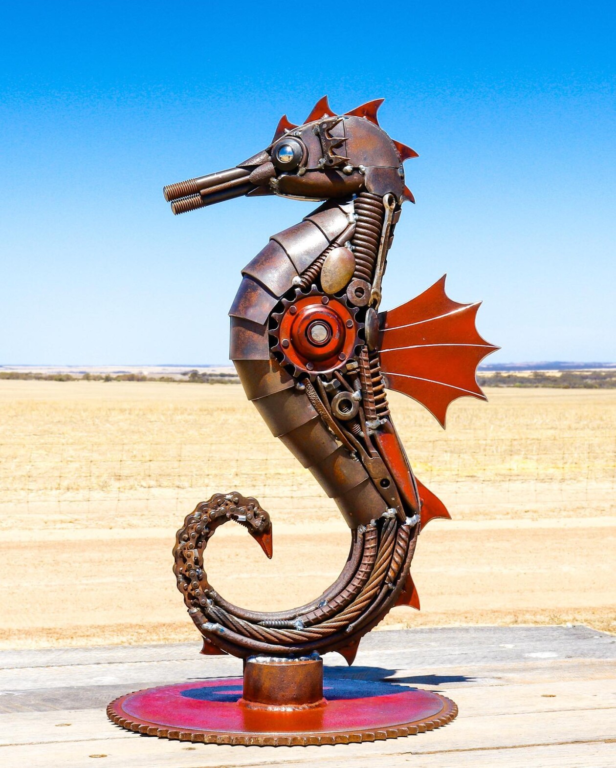 Amazingly Realistic Animal Scrap Metal Sculptures By Jordan Sprigg (12)