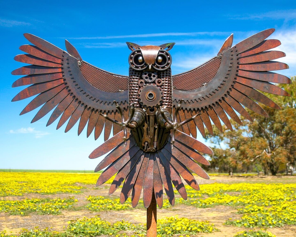Amazingly Realistic Animal Scrap Metal Sculptures By Jordan Sprigg (15)