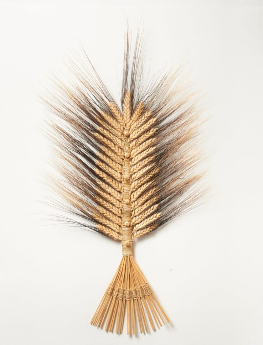 Ancient harvest rituals: gorgeous symbolist rye sculptures by Emma ...