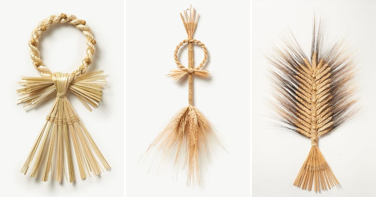 Ancient harvest rituals: gorgeous symbolist rye sculptures by Emma ...