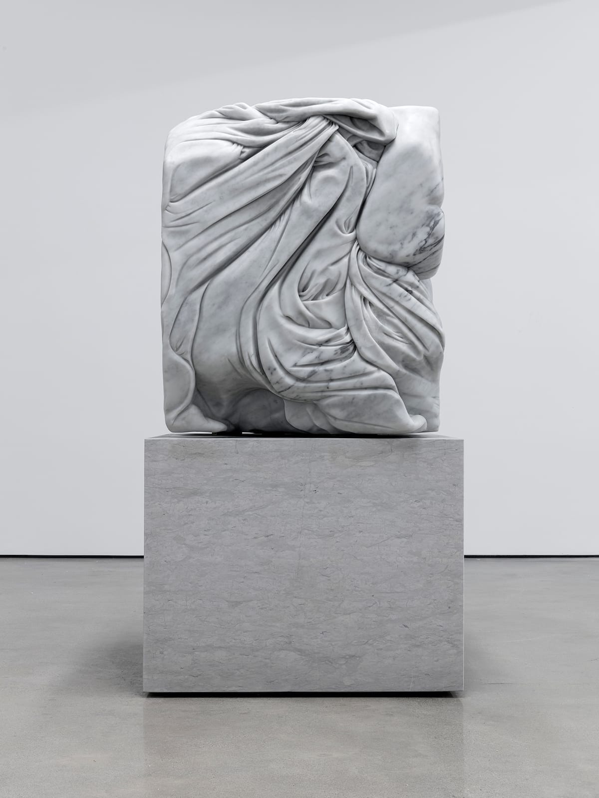 Artist Adam Parker Smith Compresses Classical Sculptures Into Small Marble Cubes (2)