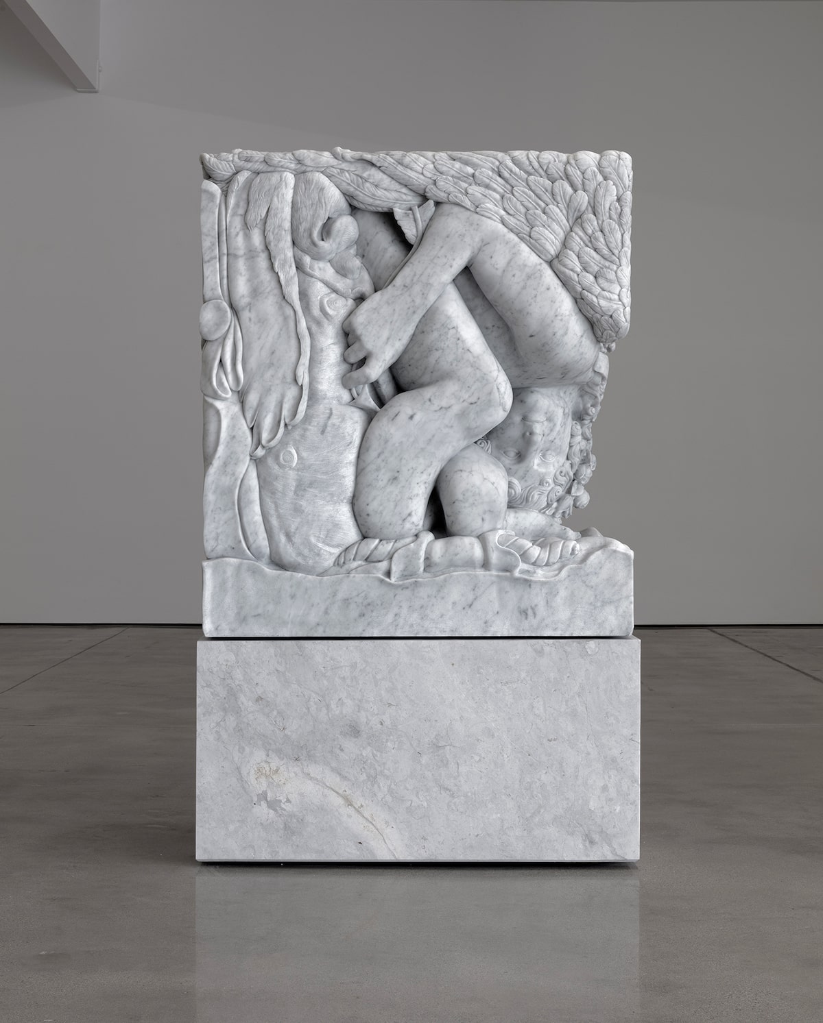 Artist Adam Parker Smith Compresses Classical Sculptures Into Small Marble Cubes (7)