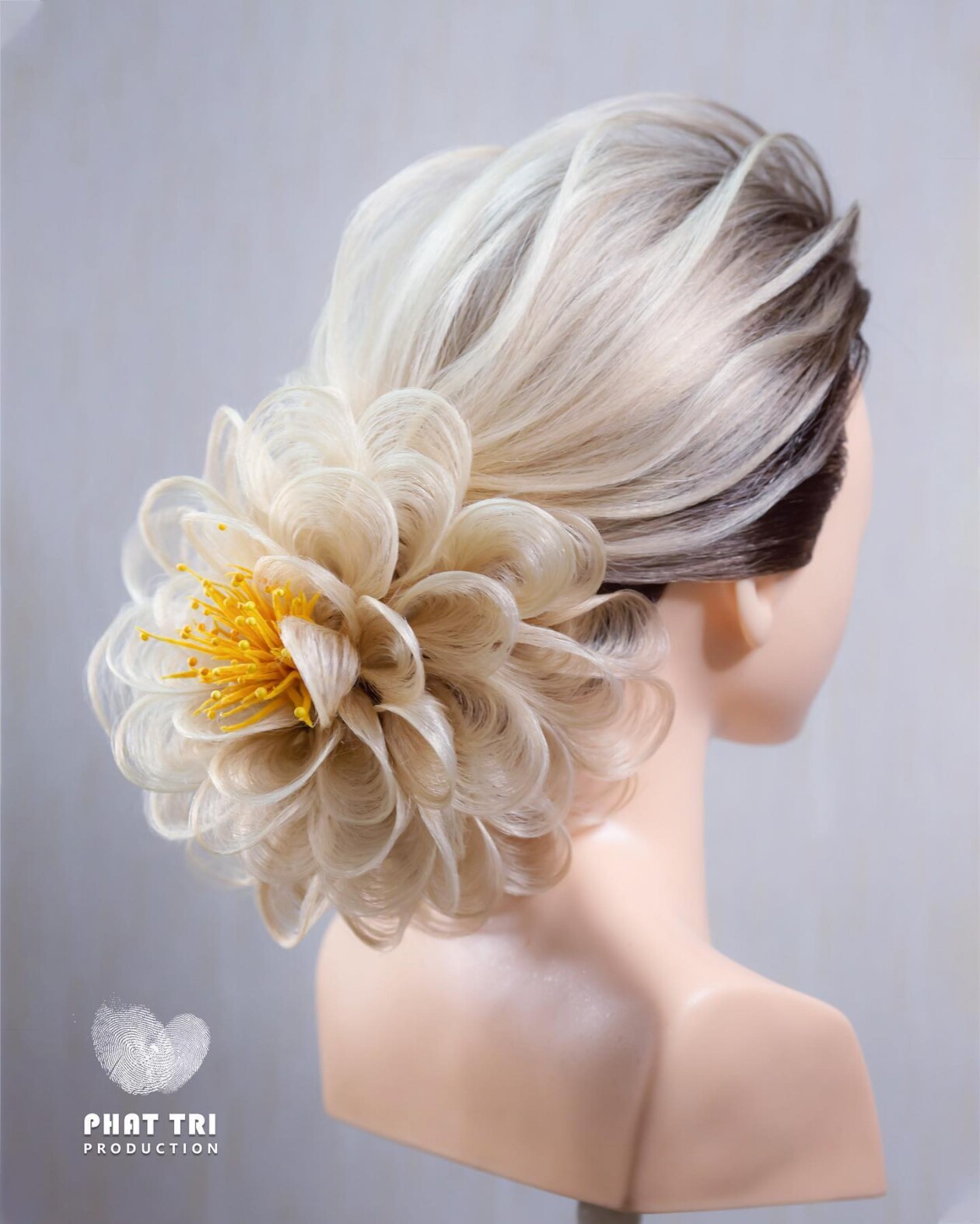 Beautiful Hairstyles That Look Like Ornate Flowers By Nguyen Phat Tri (10)
