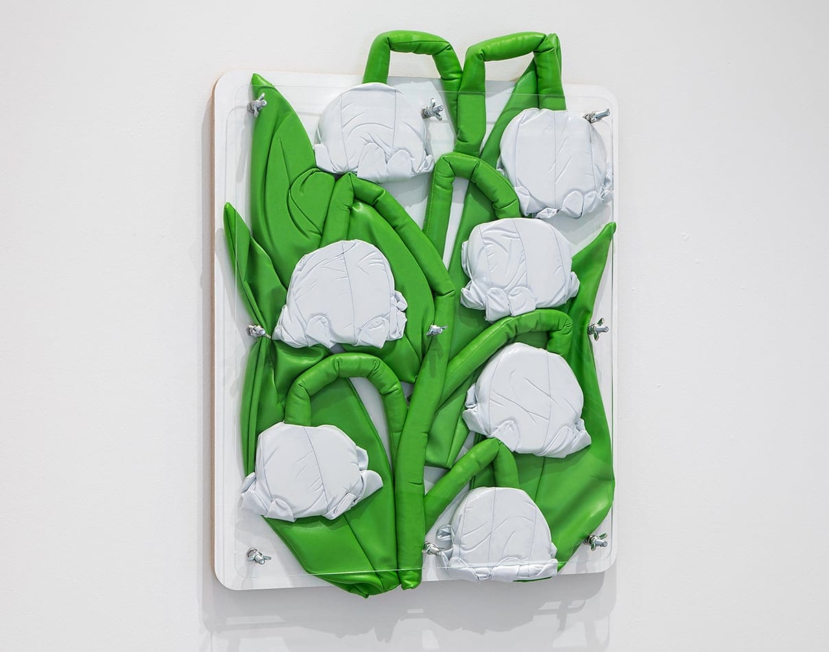 Claustrophobic, Acrylic Pressed Textile Plant Sculptures By Ant Hamlyn (18)