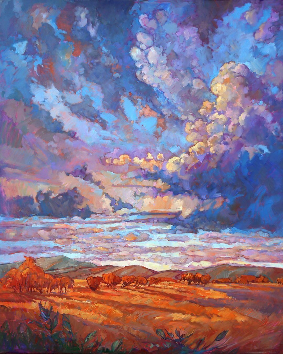 Explosions Of Colors, Vibrant Nature Paintings By Erin Hanson (1)