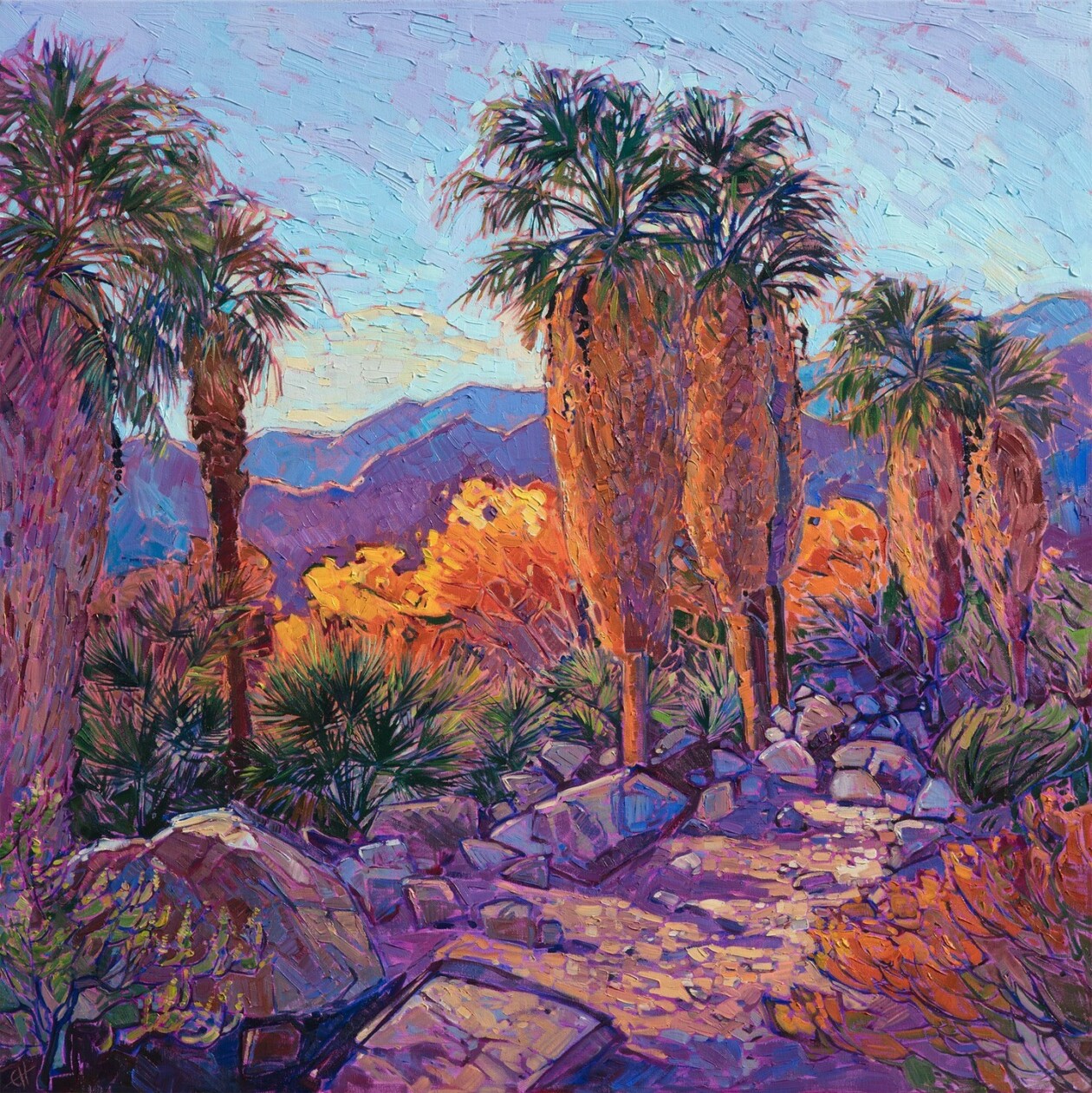 Explosions Of Colors, Vibrant Nature Paintings By Erin Hanson (11)