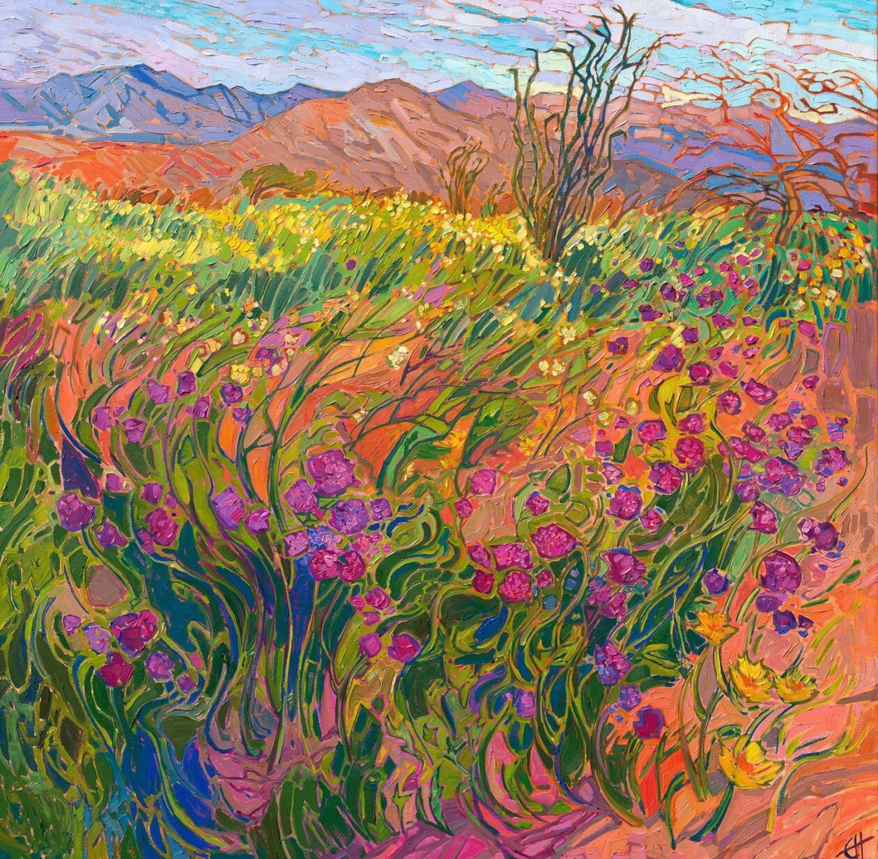 Explosions Of Colors, Vibrant Nature Paintings By Erin Hanson (12)