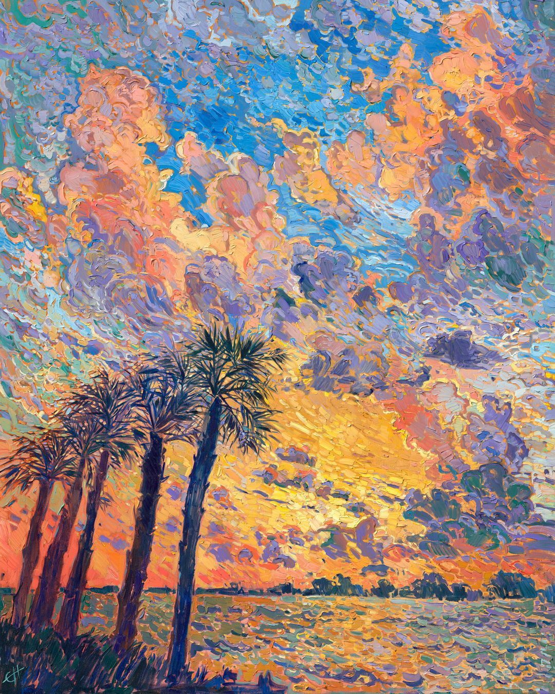 Explosions Of Colors, Vibrant Nature Paintings By Erin Hanson (18)
