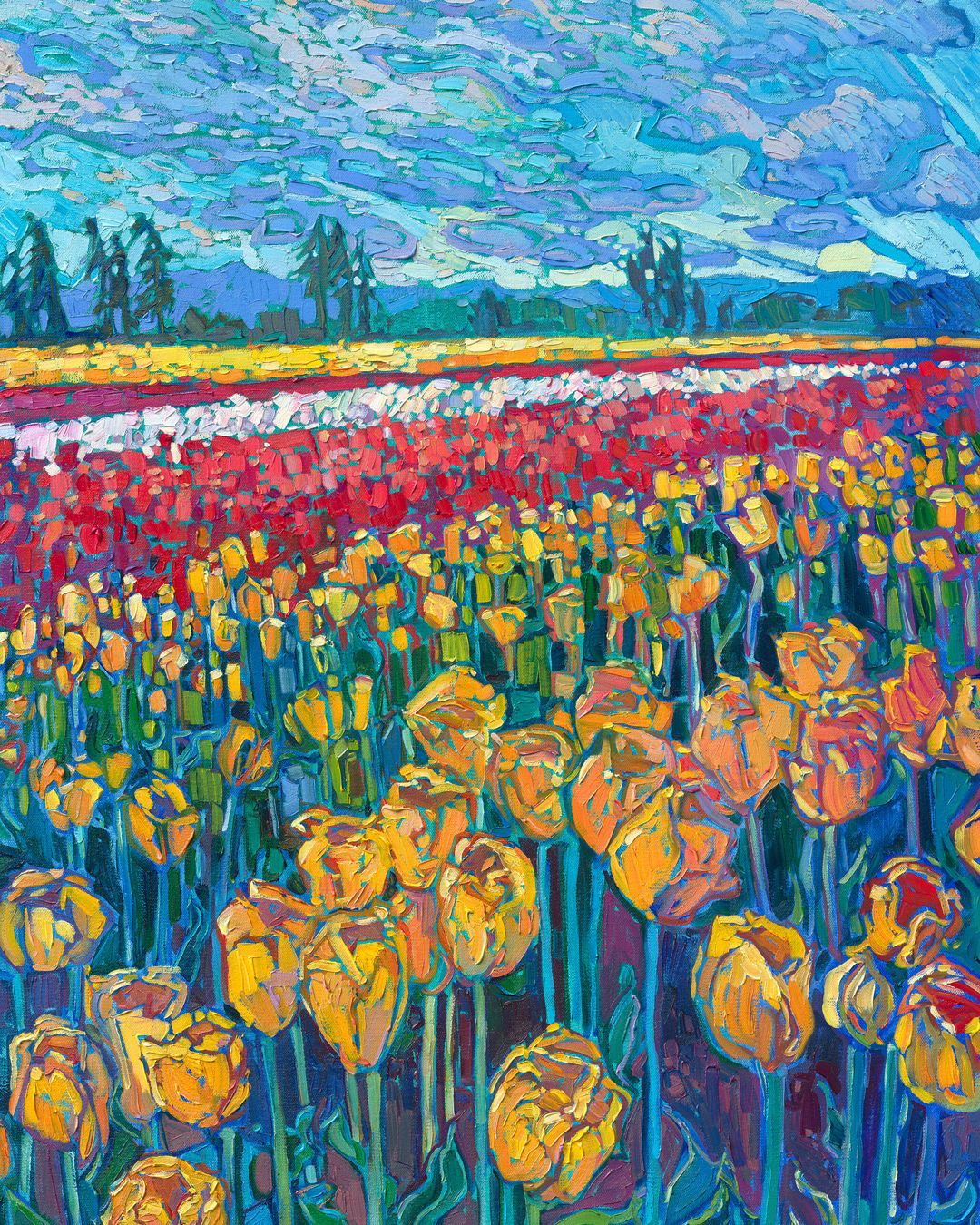 Explosions Of Colors, Vibrant Nature Paintings By Erin Hanson (21)