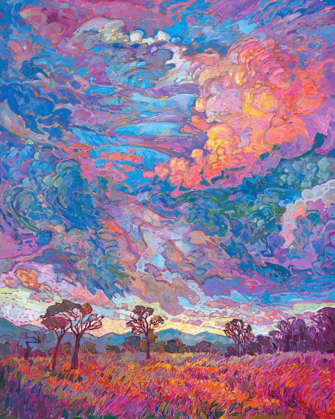 Explosions Of Colors, Vibrant Nature Paintings By Erin Hanson (24)