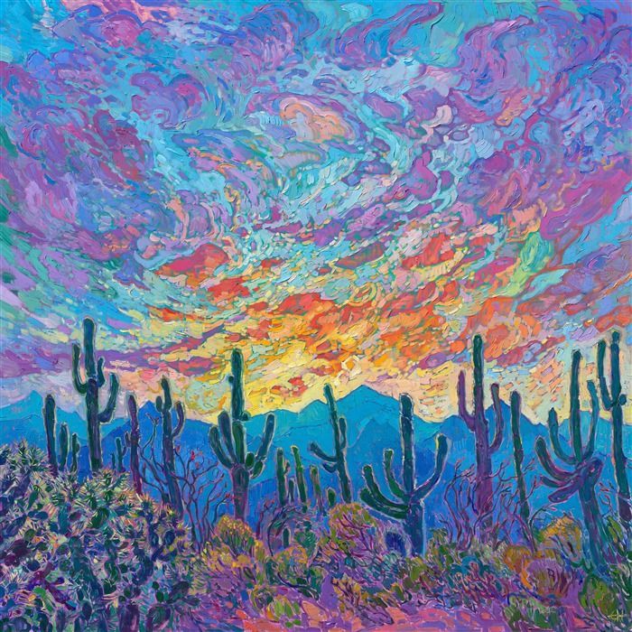 Explosions Of Colors, Vibrant Nature Paintings By Erin Hanson (3)