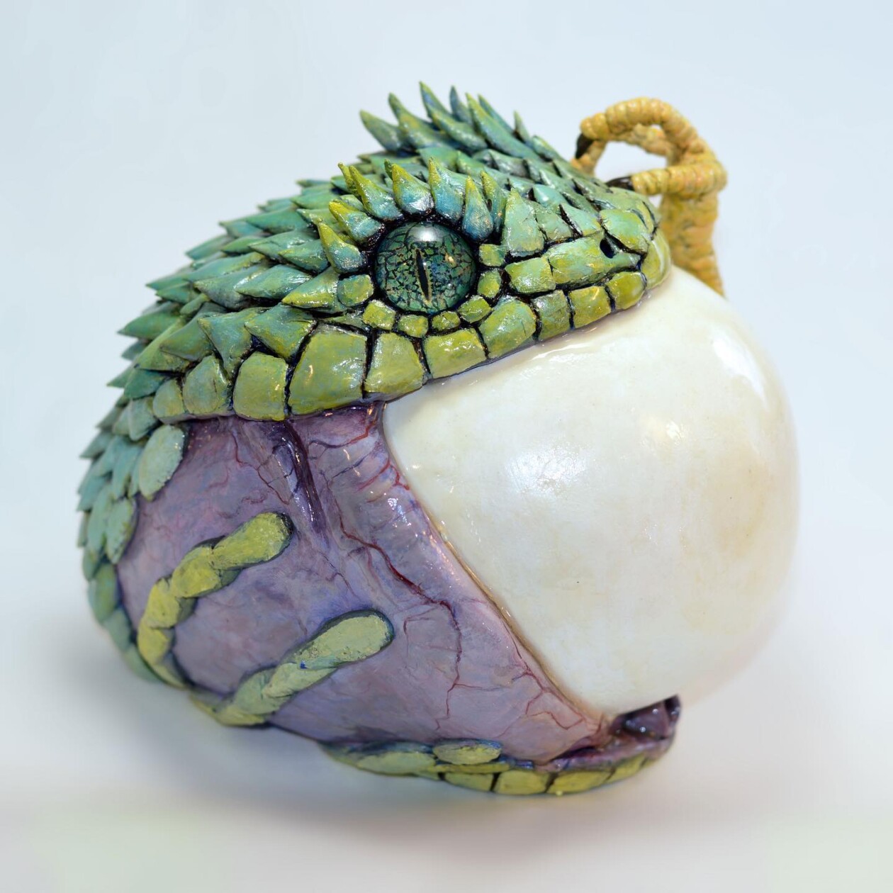 Fantastic Eggshell Sculptures Of Earth's Most Ancient Denizens By Sarah Lee (15)
