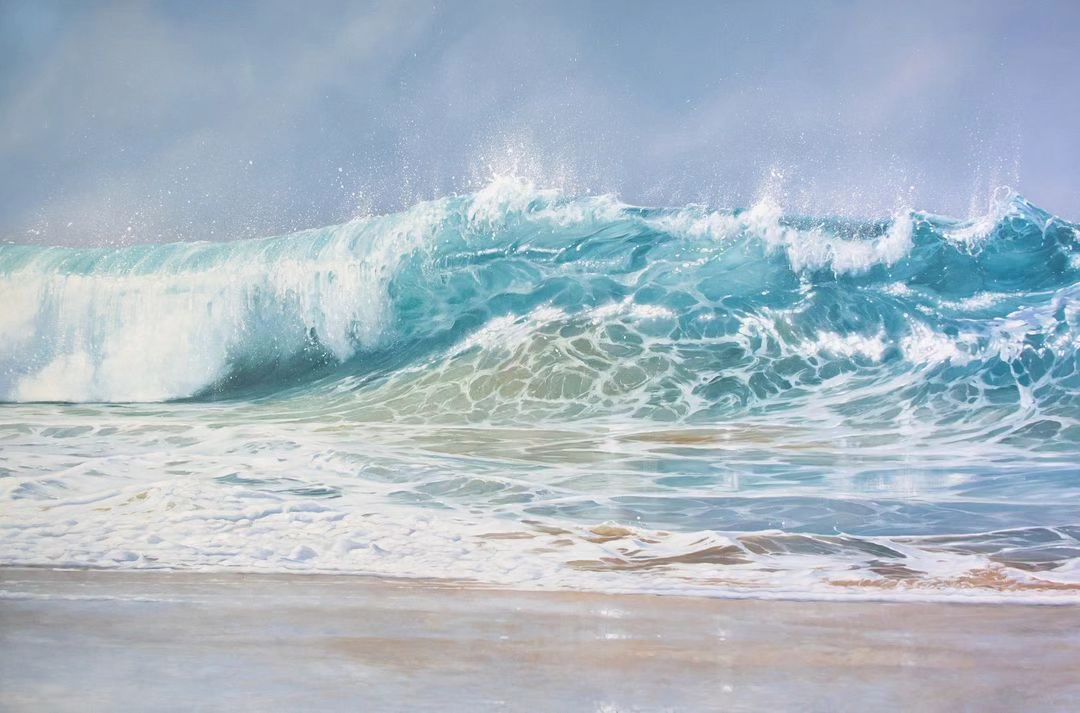 Ocean Paintings By Katharine Burns (1)