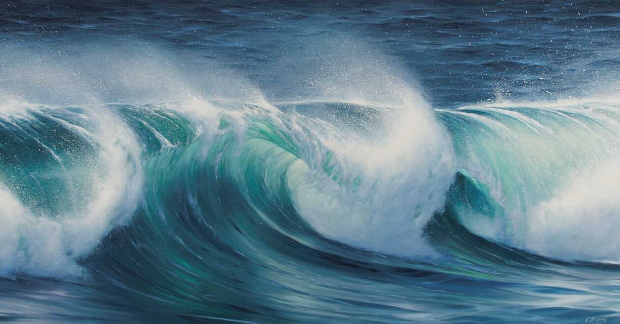 Ocean Paintings By Katharine Burns (13)