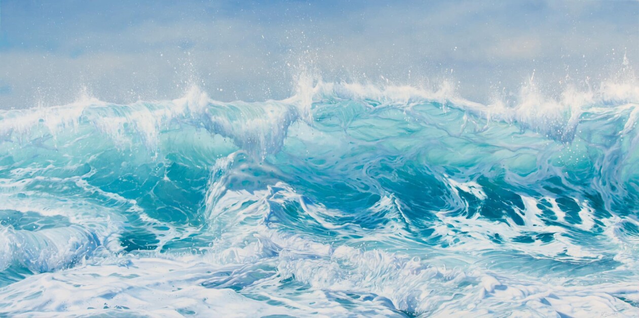 Ocean Paintings By Katharine Burns (3)