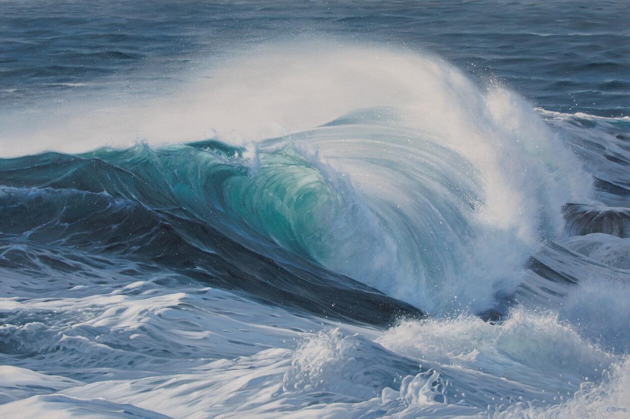 Ocean Paintings By Katharine Burns (4)