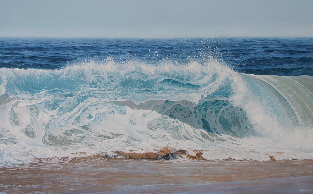 Ocean Paintings By Katharine Burns (6)